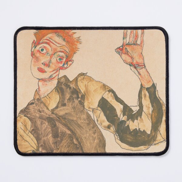 Item preview, original painting by Egon Schiele 1890 - 1918, Egon Schiele Prints designed and sold by space company ®.