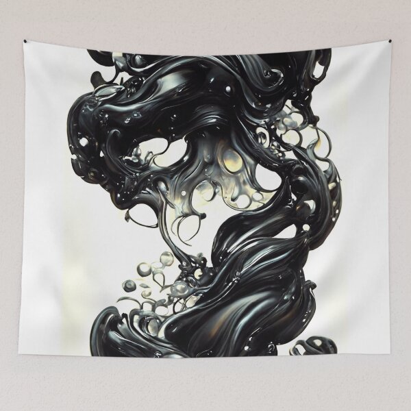 Item preview, Black Ink Paint Blob designed and sold by Humberto Braga.