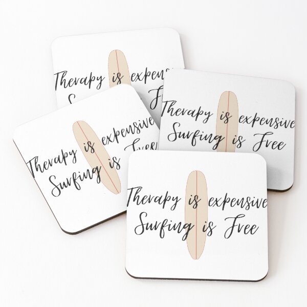 Item preview, Therapy is expensive - surf designed and sold by ashleyhudson.