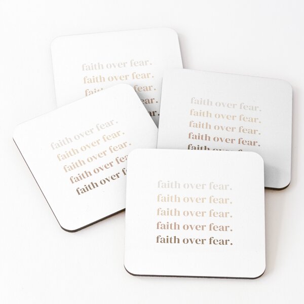Item preview, Faith over fear. designed and sold by creative-duo.