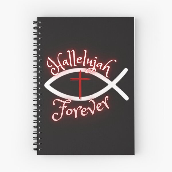 Item preview, Hallelujah Forever! (red glow) designed and sold by Tripp Art Studio.