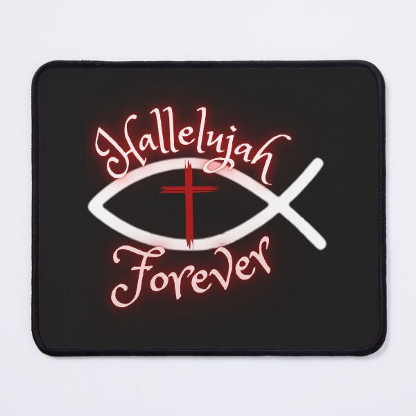 Item preview, Hallelujah Forever! (red glow) designed and sold by Tripp Art Studio.