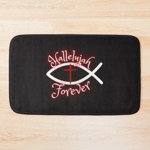 Item preview, Hallelujah Forever! (red glow) designed and sold by Tripp Art Studio.