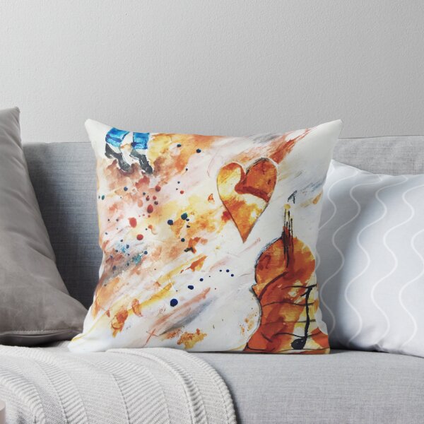 Step Dancing with Melody  Throw Pillow