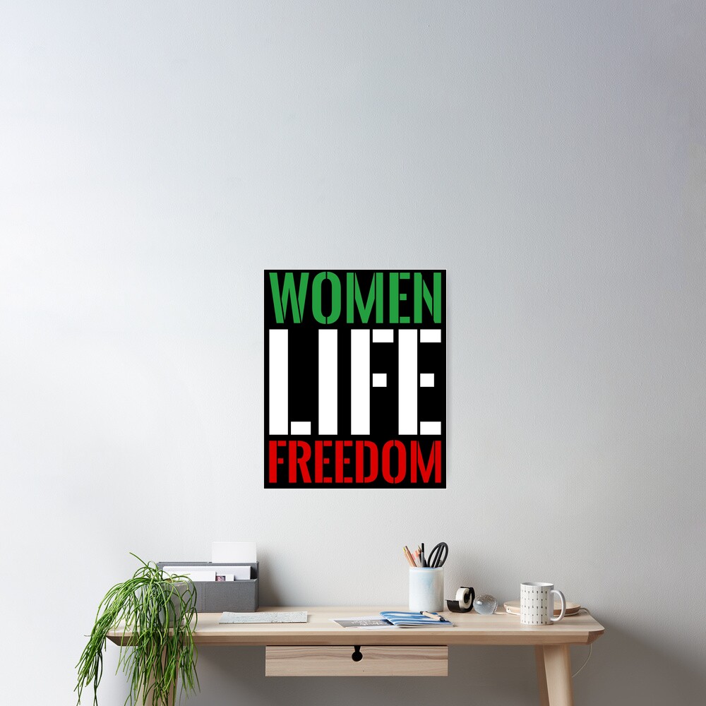 Women Life Freedom Poster For Sale By Edmundnfriends Redbubble   Cposter,small,square Product,1000x1000.2 