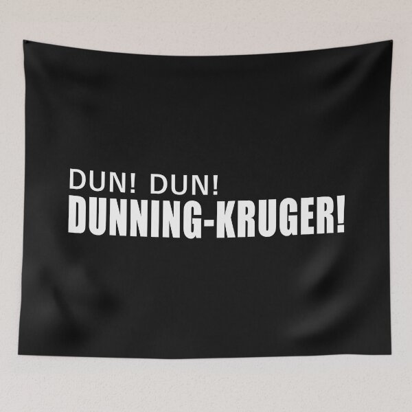 Item preview, Dun Dun Dunning-Kruger sting sound effect designed and sold by jdtees.