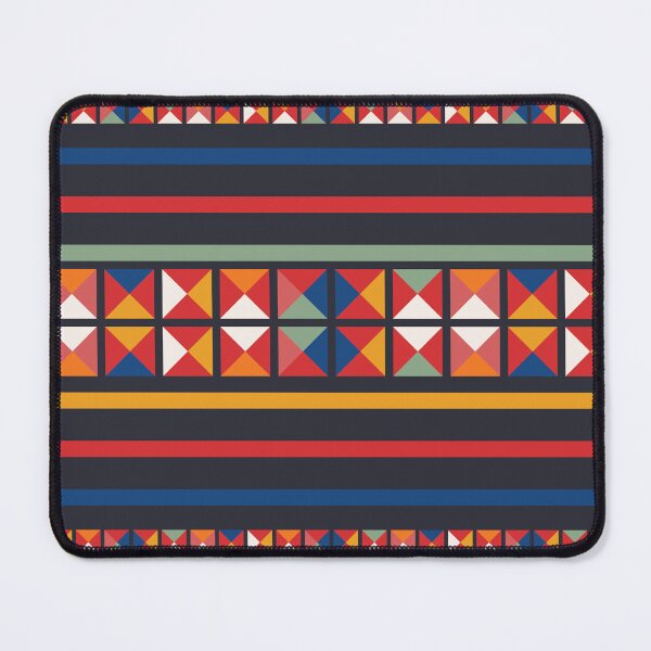 Item preview, Ethnic Akha Embroidered fabric Pattern design for textile designed and sold by dpsstudio.