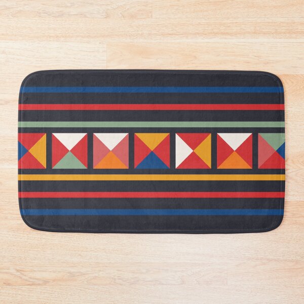 Item preview, Ethnic Akha Embroidered fabric Pattern design for textile designed and sold by dpsstudio.