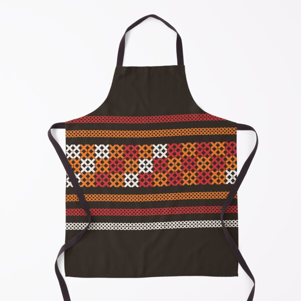 Item preview, Ethnic Akha Embroidered fabric Pattern design for textile designed and sold by dpsstudio.