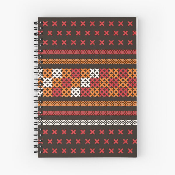 Item preview, Ethnic Akha Embroidered fabric Pattern design for textile designed and sold by dpsstudio.