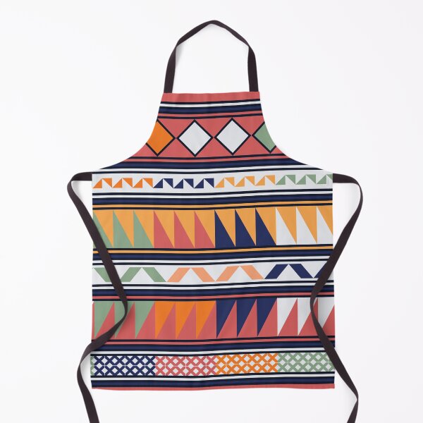 Item preview, Ethnic Akha Embroidered fabric Pattern design for textile designed and sold by dpsstudio.