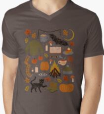 Autumn Nights V-Neck T-Shirt