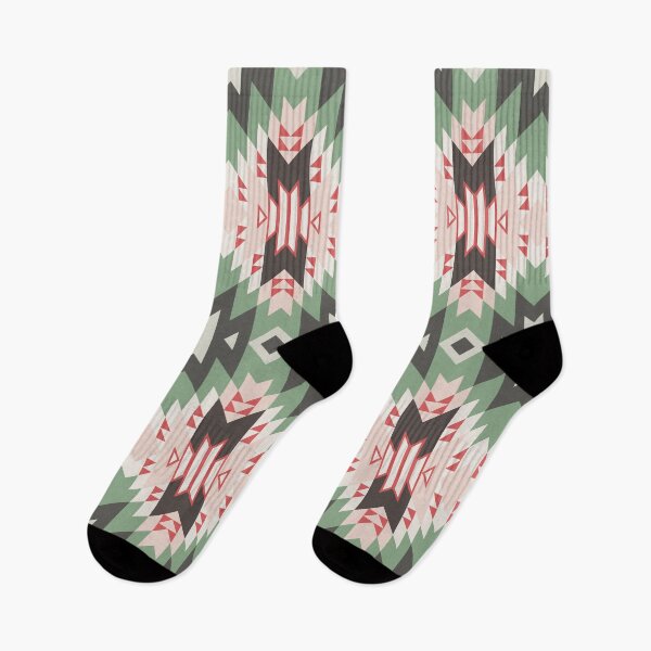 Item preview, ethnic American Aztec seamless colorful textile. designed and sold by dpsstudio.