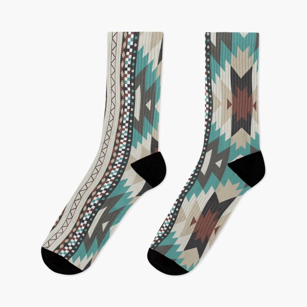 Item preview, ethnic American Aztec seamless colorful textile. designed and sold by dpsstudio.