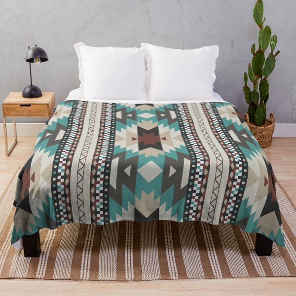 Item preview, ethnic American Aztec seamless colorful textile. designed and sold by dpsstudio.