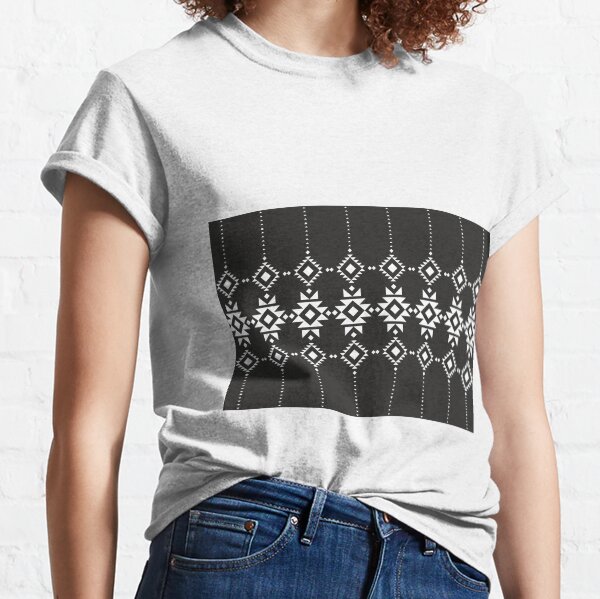 ethnic American Aztec seamless colorful textile. Classic T-Shirt