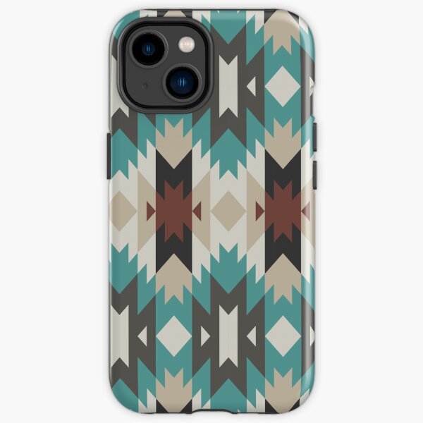 ethnic American Aztec seamless colorful textile. iPhone Tough Case