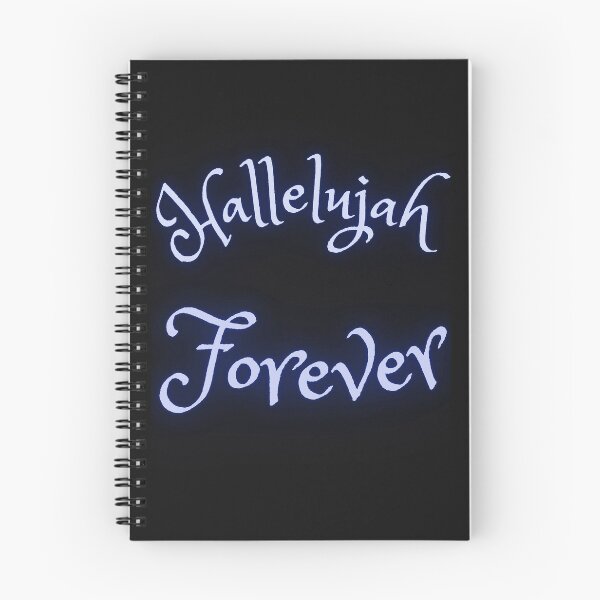 Item preview,   Hallelujah Forever Blue Glow designed and sold by Tripp Art Studio.