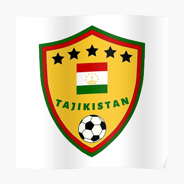 "Tajikistan Football Team" Poster for Sale by Footballunite | Redbubble