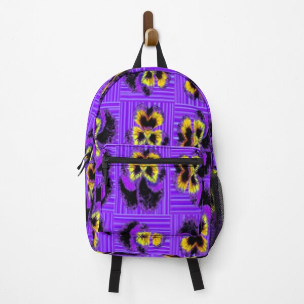 Item preview, ABSTRACT PATTERN  PURPLE GARDEN PANSY ART designed and sold by sharlesart.
