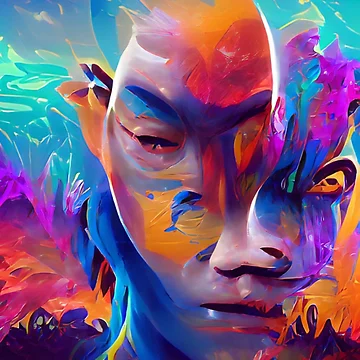 Artwork thumbnail, Multidimensional Alien by Rudih1