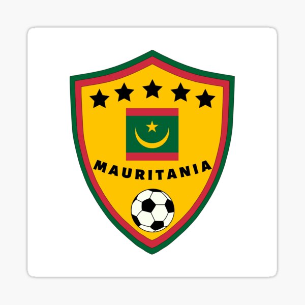"Mauritania Football Team" Sticker for Sale by Footballunite | Redbubble