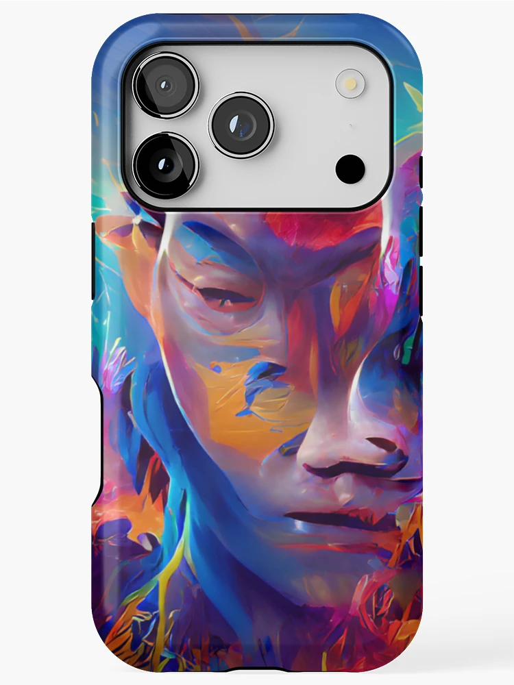 Thumbnail 1 of 4, iPhone Case, Multidimensional Alien designed and sold by Rudih1.