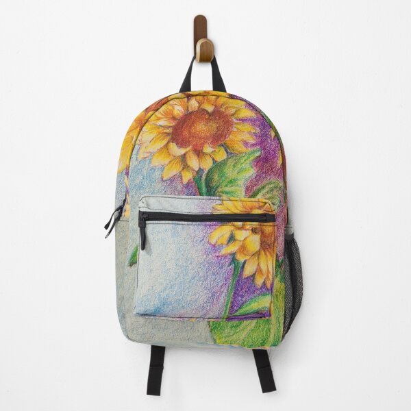 Item preview, Colored Pencil Sunflower fashion by Winnie Tam designed and sold by Winnie Tam.