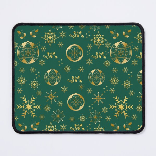 Item preview, Merry and bright Christmas, Christmas illustration with gold colored figures designed and sold by Malogue.