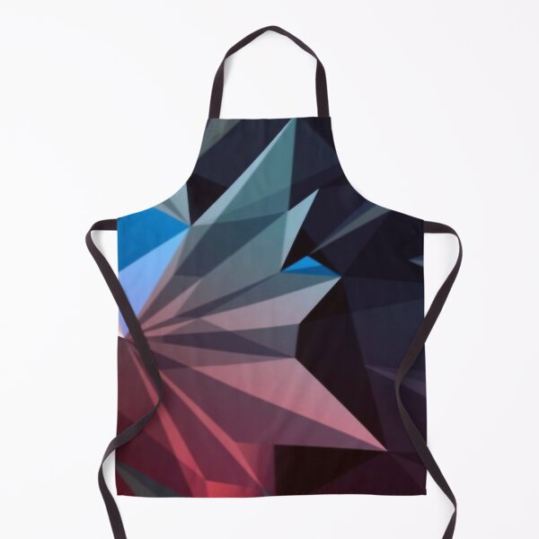 Item preview, Polygonal pattern muted winter colored triangles designed and sold by IMNIUM.