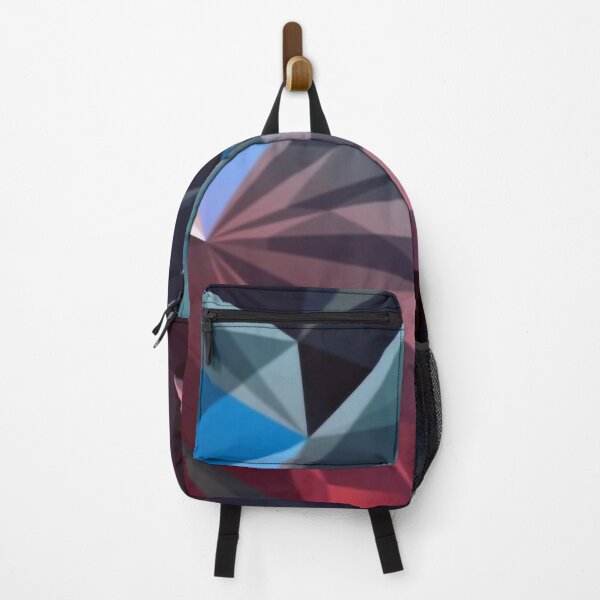 Item preview, Polygonal pattern muted winter colored triangles designed and sold by IMNIUM.