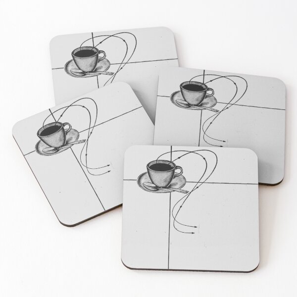 Item preview, A Hot Cuppa Calculation designed and sold by InkThinkArt.