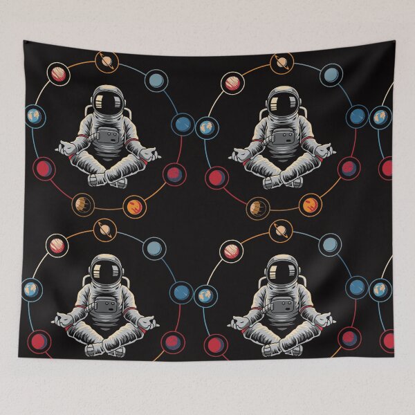 Item preview, The spaceman is in the center of time. designed and sold by tabykid.