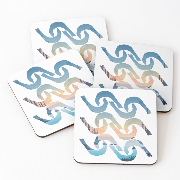 Item preview, Coastal Seals Swimming designed and sold by damonasplace.