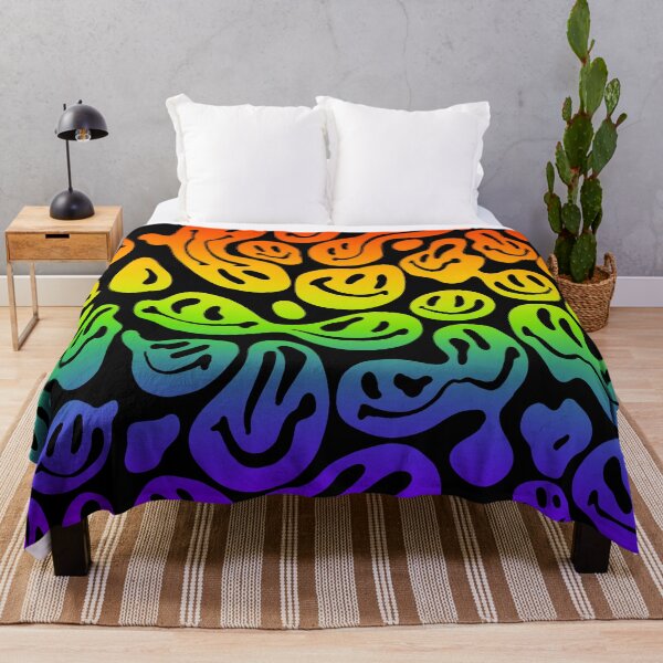 Item preview, Psychedelic rainbow smiles designed and sold by Marissa’s Digital Illustrations.