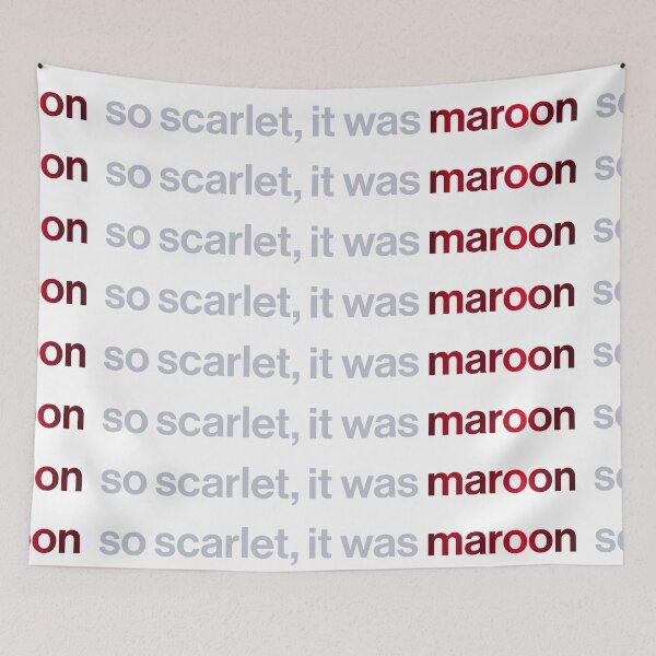 Item preview, maroon designed and sold by ewwdavid.