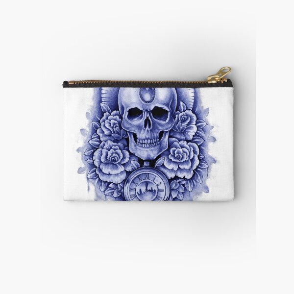 Item preview, Skull Time Roses designed and sold by LeoZitro.