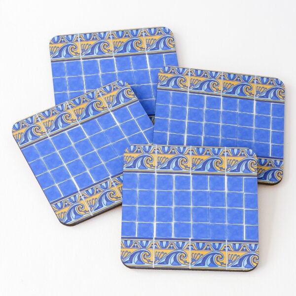 Item preview, Talavera Blue Wave designed and sold by kschowe.