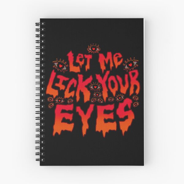Item preview, Let me lick your eyes in Red designed and sold by EwwGerms.