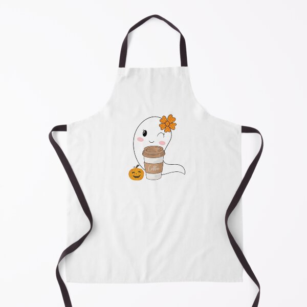 Item preview, Halloween Ghost Coffee Pumpkin Design designed and sold by Deadlycloak.
