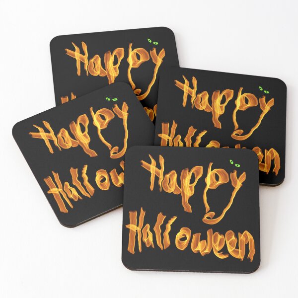 Item preview, Happy Halloween Green Eyes! designed and sold by designs-by-ann.