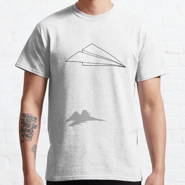 Paper Airplane Dreams Classic T-Shirt