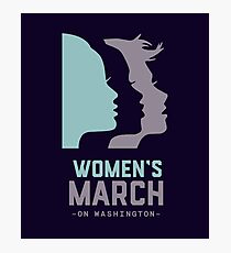 Women's March 2017 On Washington Photographic Print