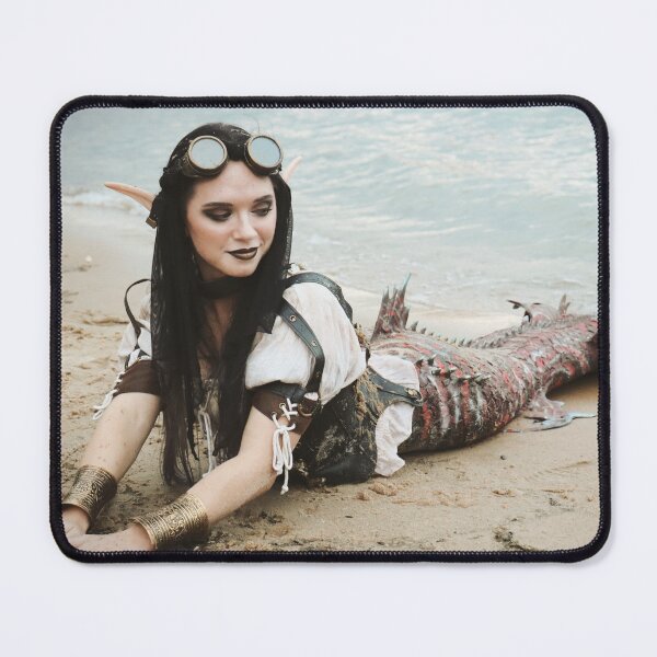 Item preview, STEAMPUNK MERMAID PHOTOGRAPH designed and sold by TheMagicCrafter.