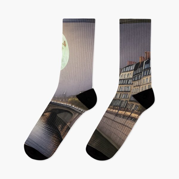 Artikelvorschau, Vollmond über Paris entworfen und verkauft von REALDesign-Shop.