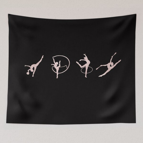 Item preview, Rhythmic Gymnastics Line Blush Pink designed and sold by aprincessinsp.