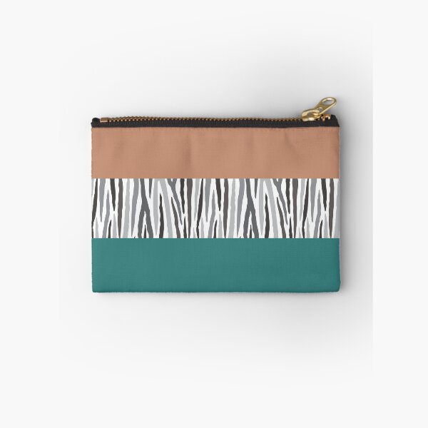 Item preview, Color Blocking with Zebra Stripe Pattern designed and sold by CJAura by Claire Jane Johnson.