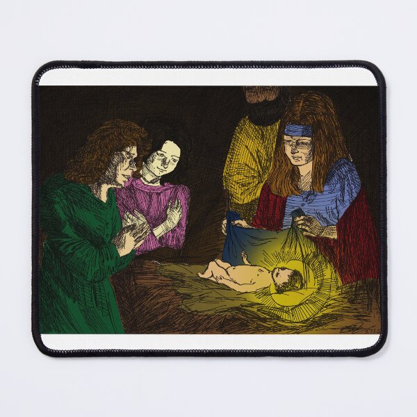 Item preview, The birth of Jesus designed and sold by ARTJorgeQuiros.