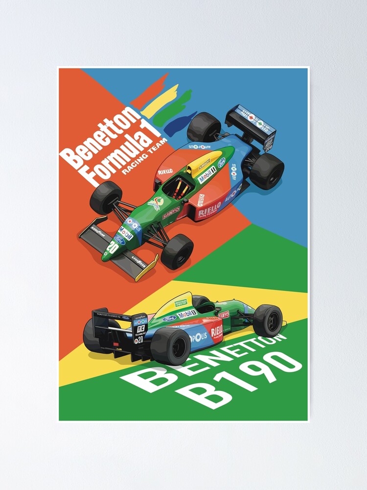 Scooter F1 Team Typhoon Benetton F1 Schumacher Benetton 1995