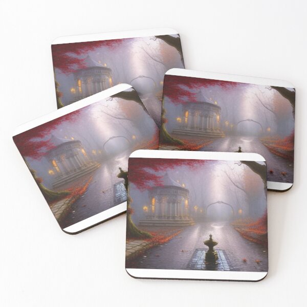 Item preview, Gothic city street designed and sold by ctrinity.